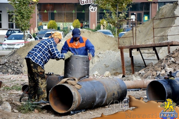 Замена коммунальных сетей на ул. Толстого в Симферополе подошла к завершающей стадии - «Экономика Крыма»