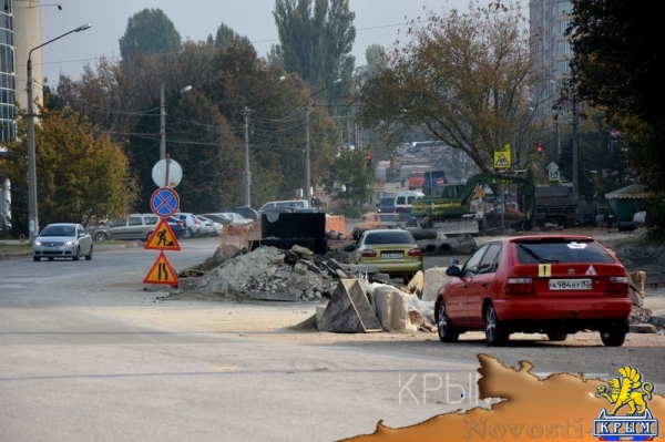 Замена коммунальных сетей на ул. Толстого в Симферополе подошла к завершающей стадии - «Экономика Крыма»