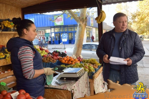 Глава столичной администрации проинспектировал торговые точки - «Возвращение в Россию»