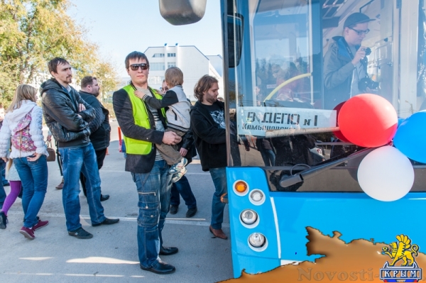 На севастопольском троллейбусе В«дорогами будущегоВ» (ФОТО) - «Экономика Крыма»