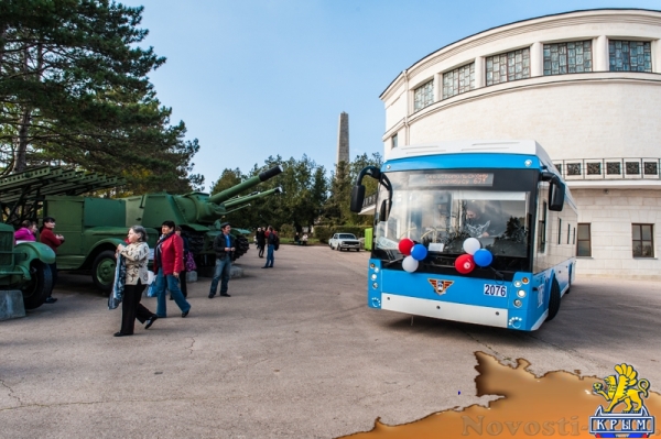 На севастопольском троллейбусе В«дорогами будущегоВ» (ФОТО) - «Экономика Крыма»
