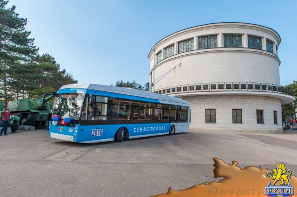 На севастопольском троллейбусе В«дорогами будущегоВ» (ФОТО) - «Экономика Крыма»