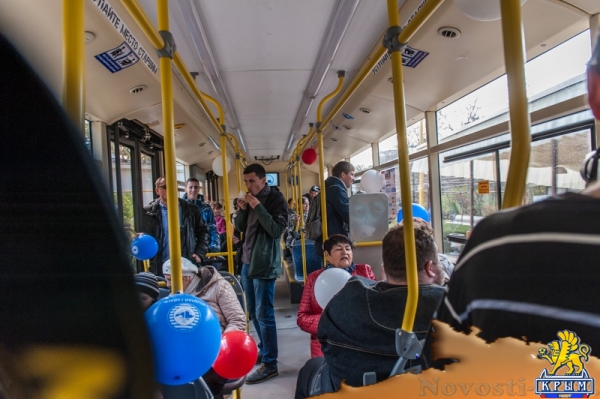 На севастопольском троллейбусе В«дорогами будущегоВ» (ФОТО) - «Экономика Крыма»