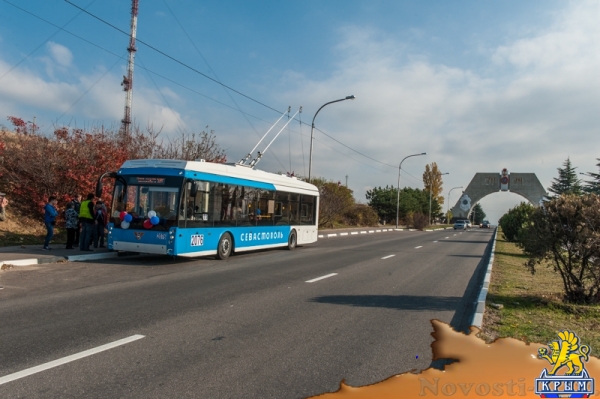 На севастопольском троллейбусе В«дорогами будущегоВ» (ФОТО) - «Экономика Крыма»