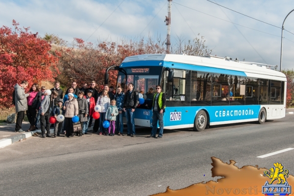 На севастопольском троллейбусе В«дорогами будущегоВ» (ФОТО) - «Экономика Крыма»