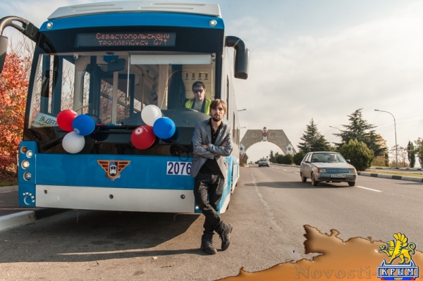 На севастопольском троллейбусе В«дорогами будущегоВ» (ФОТО) - «Экономика Крыма»