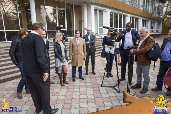 Иностранные журналисты обсудили с руководителем КФУ санкции и зарубежное партнерство - «Политика Крыма»