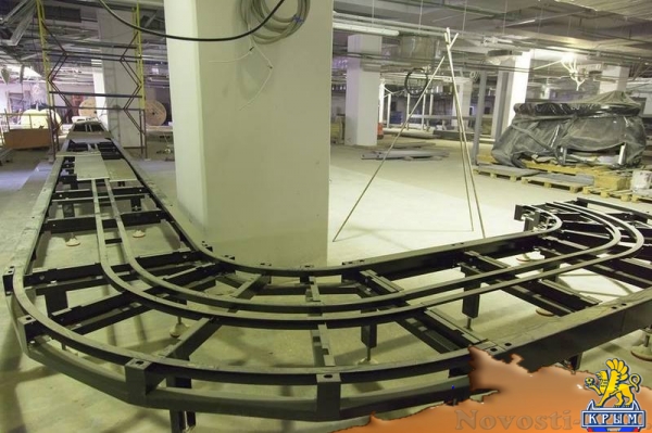 Монтаж первой отечественной системы обработки багажа начался в новом терминале аэропорта Симферополь - «Общество Крыма»