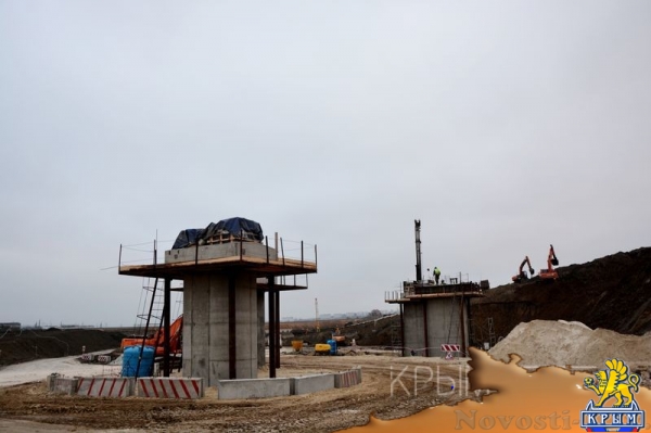 Строители выполнили более половины всех работ на автоподходах к Крымскому мосту - «Возвращение в Россию»