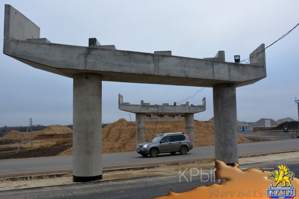 Строители выполнили более половины всех работ на автоподходах к Крымскому мосту - «Возвращение в Россию»