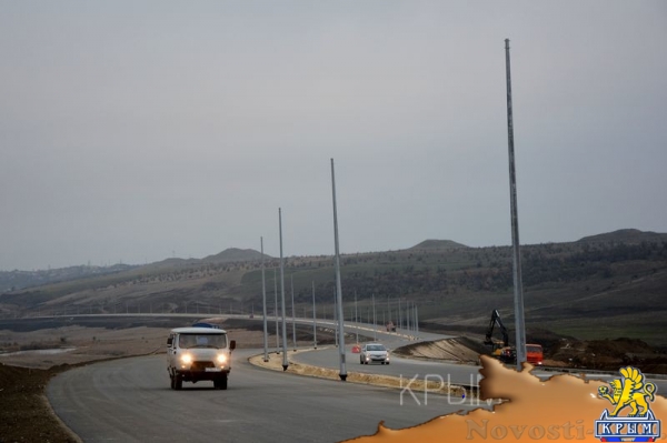 Строители выполнили более половины всех работ на автоподходах к Крымскому мосту - «Возвращение в Россию»