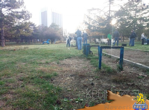 Масштабные работы по благоустройству начались в сквере возле студгородка в Симферополе - «Культура Крыма»