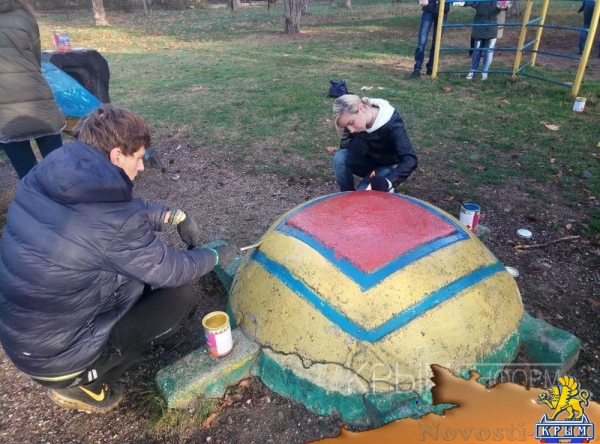 Масштабные работы по благоустройству начались в сквере возле студгородка в Симферополе - «Культура Крыма»