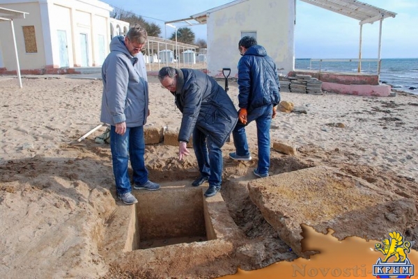 Житель Евпатории нашел античную могилу на территории городского пляжа - «Общество Крыма»