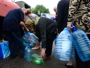 Для крымчан организовали пункты с водой  - «Новости Крыма»