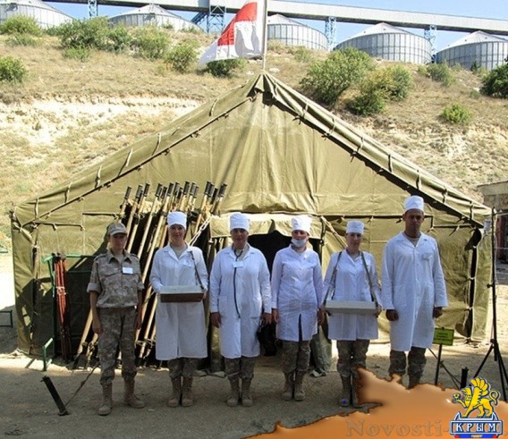 Медицинский отряд Черноморского флота провел учение по развертыванию полевого госпиталя - «Армия и флот»
