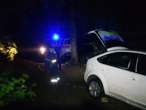 Возле Красных пещер машина слетела с дороги - «Новости Крыма»