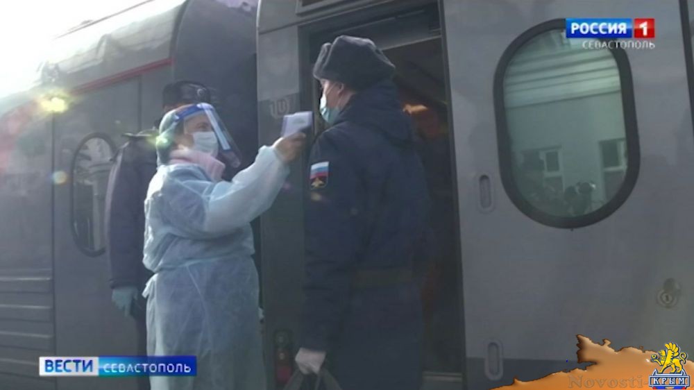 30 призывников из Севастополя отправились на службу в Ростов-на-Дону - (видео)