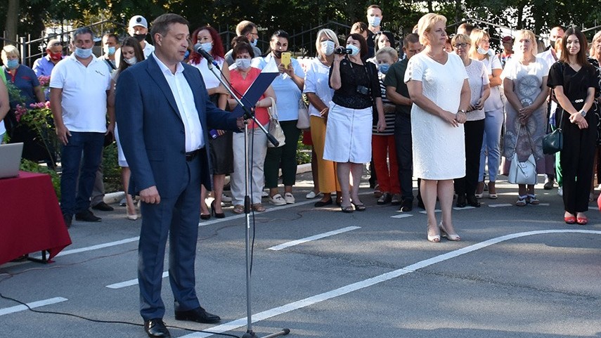 Игорь Коринь принял участие в торжественном мероприятии, посвященном началу учебного года - «Министерство топлива и энергетики»