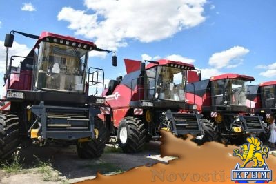 Россия передала Таврии комбайны для уборки урожая - «Экономика Крыма»