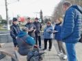 В Симферополе сотрудники полиции совместно с Общественным советом провели информационную акцию, приуроченную ко Всемирному дню борьбы со СПИДом - «Происшествия»