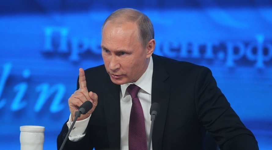 Начались «Итоги года» с Владимиром Путиным - «Возвращение в Россию»