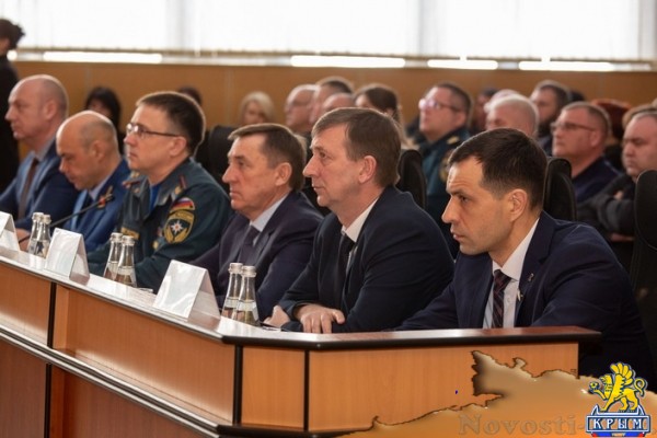 Андрей Козырев принял участие в заседании Главного управления МЧС РФ по Республике Крым - «Новости Государственного Совета Крыма»