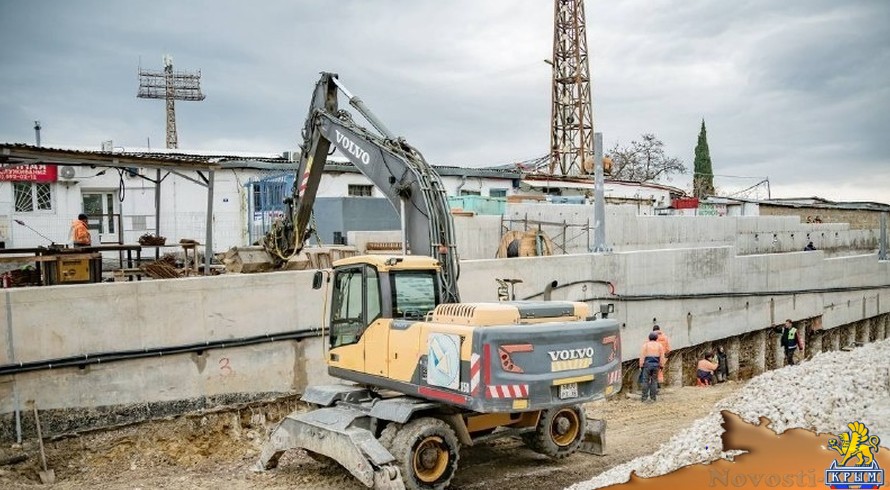 Реконструкция подпорных стен в Севастополе на улице Адмирала Октябрьского достигла 70% готовности - «Экономика Крыма»